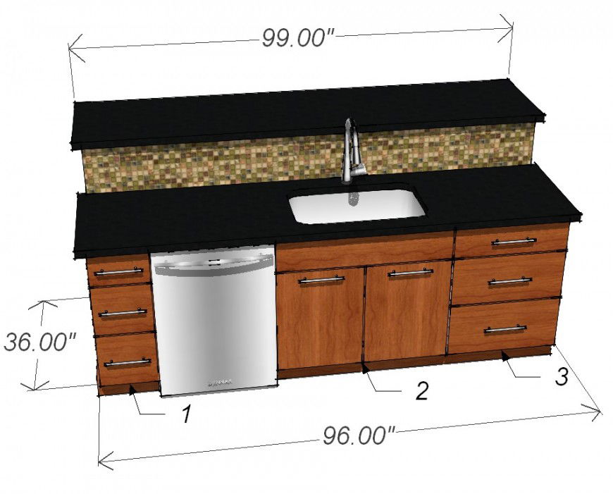 Bathroom equipment detail CAD blocks layout sketch-up file