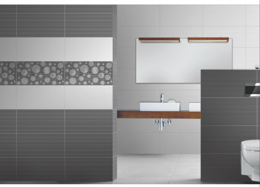 Bathroom of mall 3d model cad drawing details dwg file