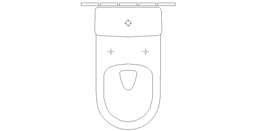 Bathroom plan with wash tub area view dwg file