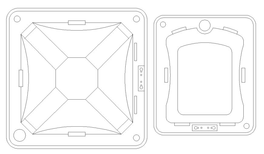 Bathroom sanitary design with bath tub dwg file