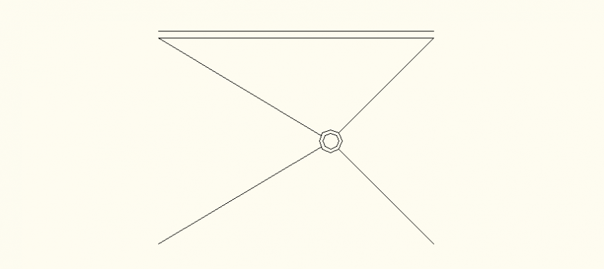 Bathroom tap detail elevation and plan layout file