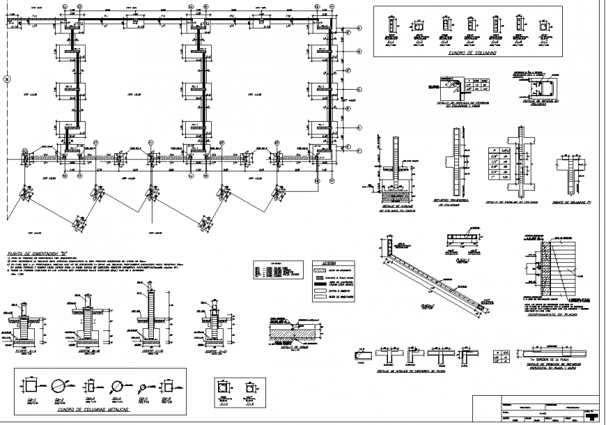 Beam section shop structures detail dwg file