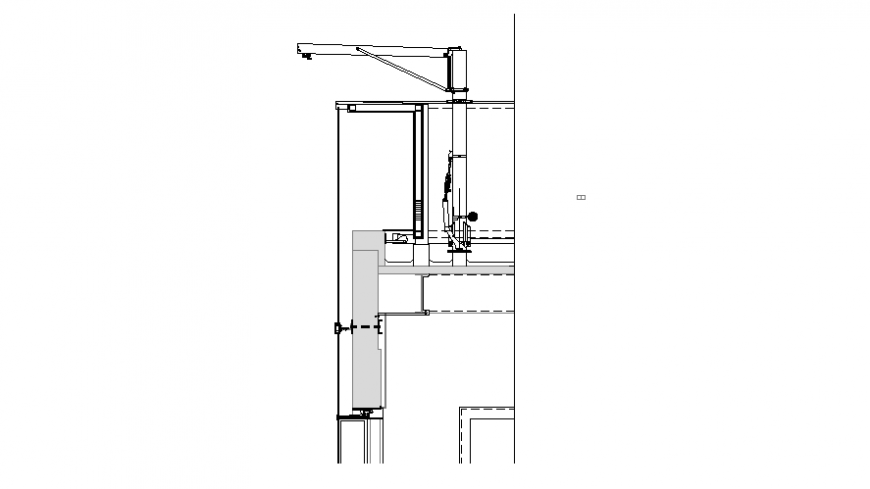 Bearing section plan autocad file