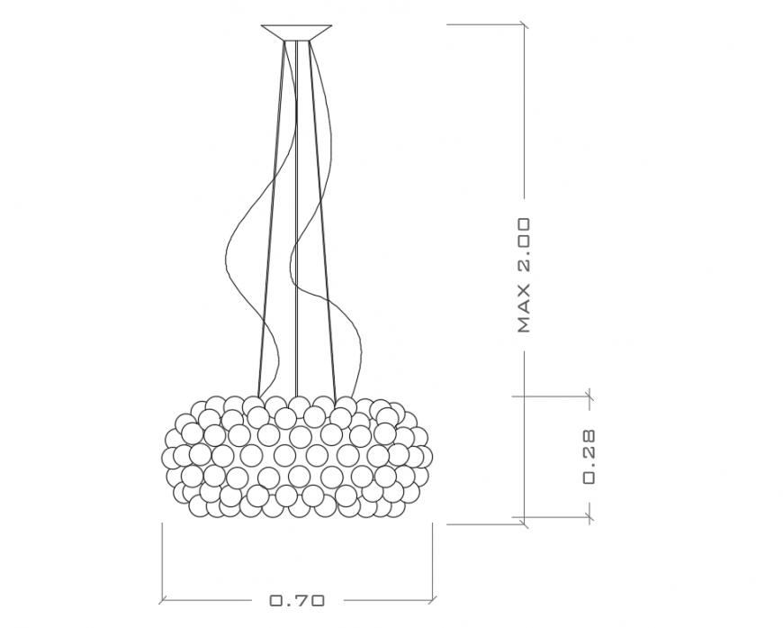 Beautiful false ceiling flake elevation cad drawing details dwg file