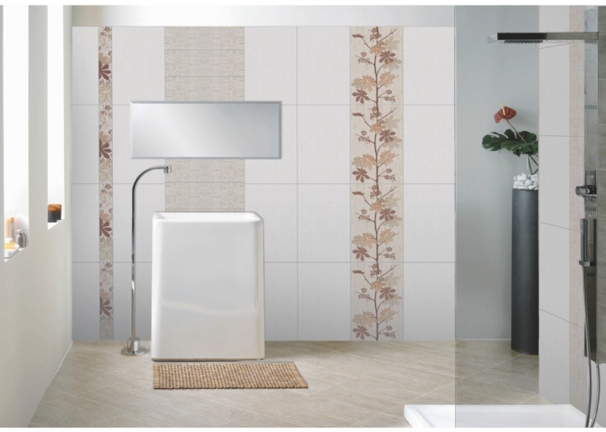 Beautiful modern bathroom 3d model design cad drawing details dwg file