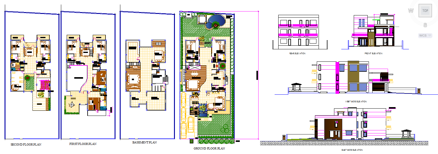 Residential Bungalow Design