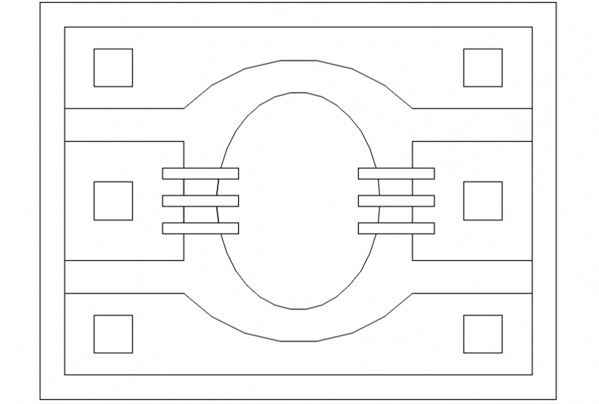 Bedroom ceiling design cad drawing details dwg file