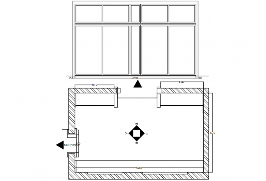 Bedroom plan drawings detail 2d view autocad software file