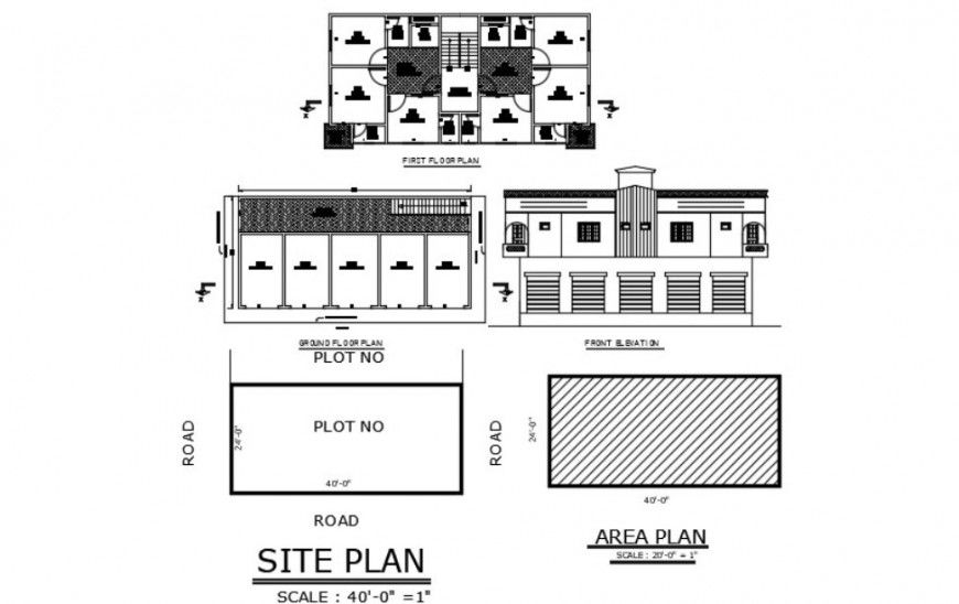 Bhasheer Hotel dwg file in Autocad format