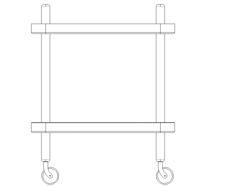 Block 2 D DWG Front DWG file