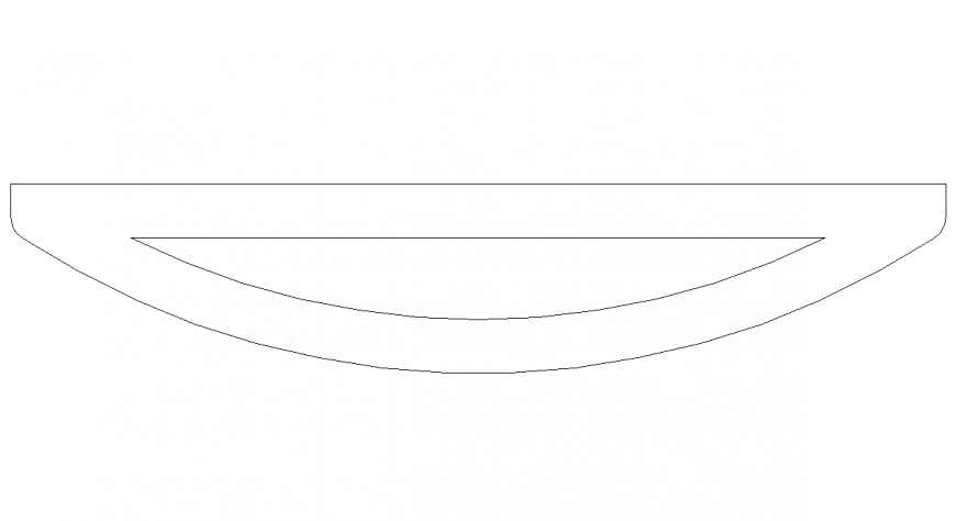 Block view with view of logo and symbol design view dwg file