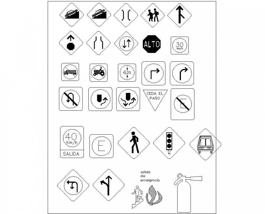 Blocks miscellaneous detail autocad file