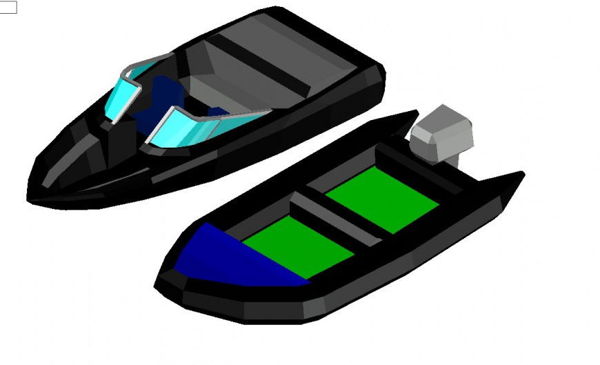 Boat 3 d modal layout file