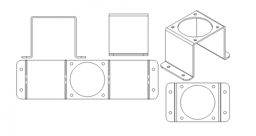 Bolt design sectional detail