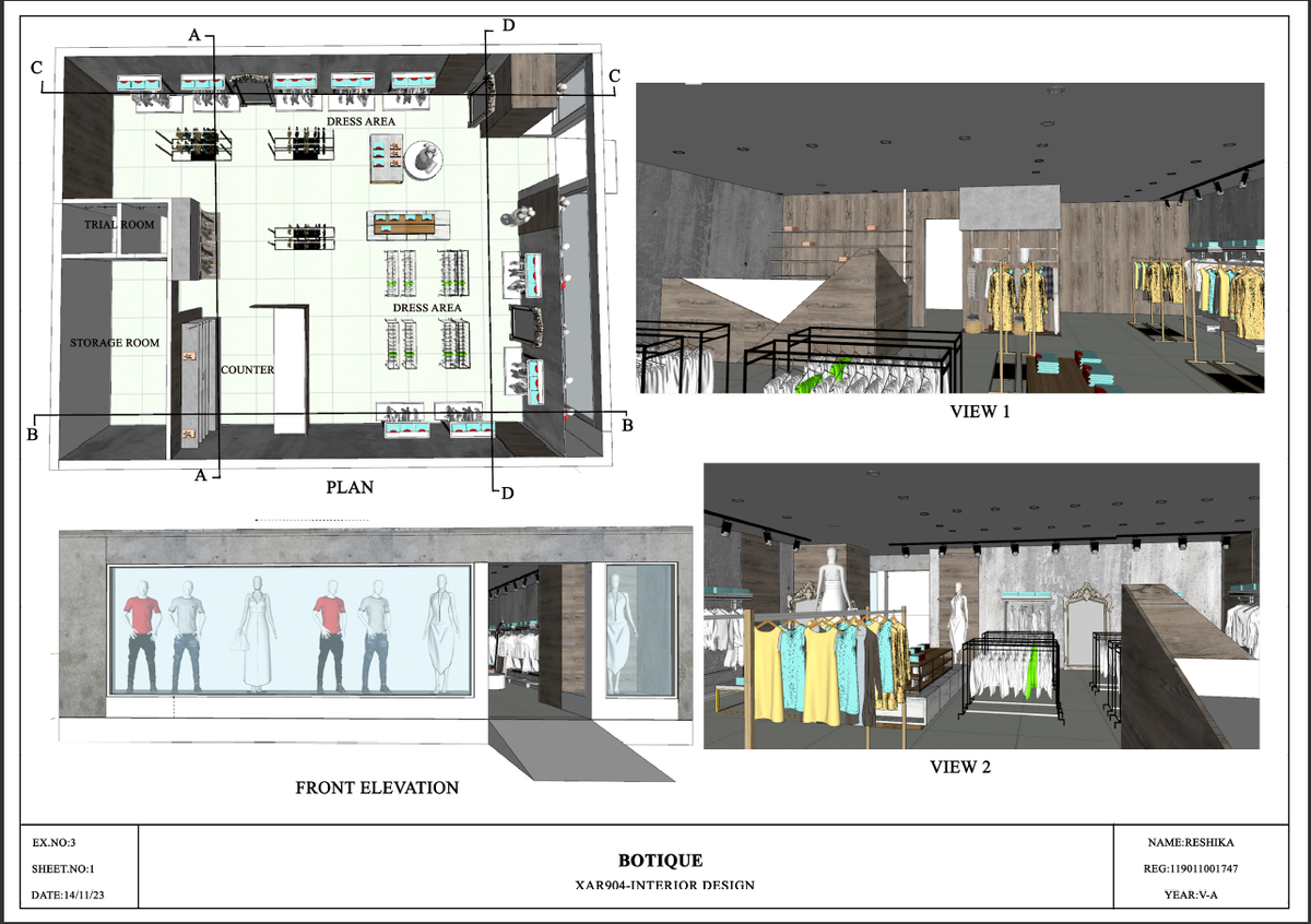 Botique Model botique shop