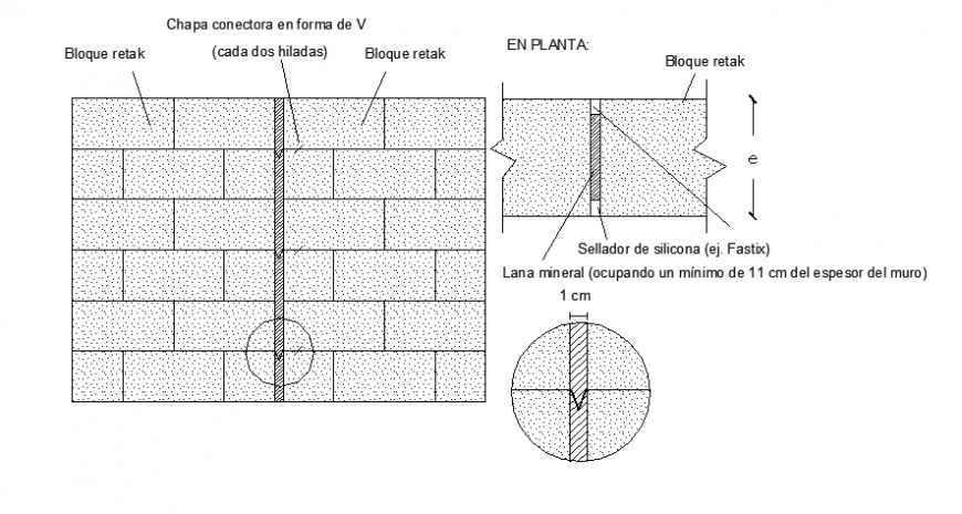 Brick mansory detail design filing concept