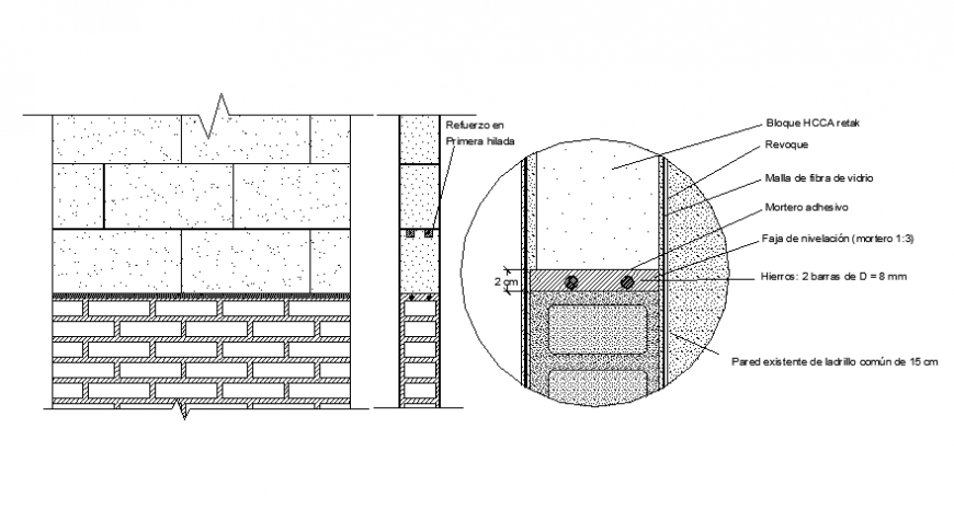 Brick project elevation detail