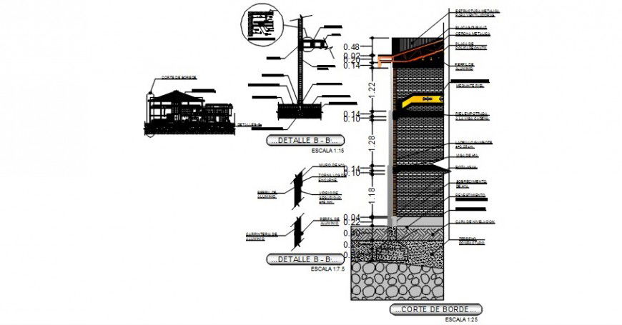 Bridge crane plate glass manufacturing construction details dwg file