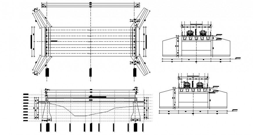 bridge cross section plan