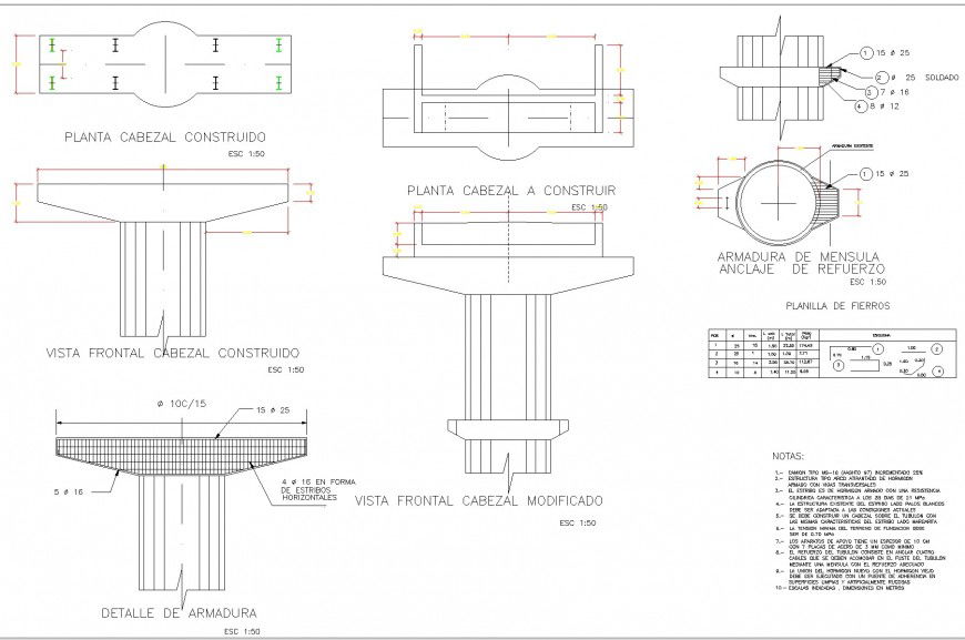 Bridges mall pillow plan and section autocad file