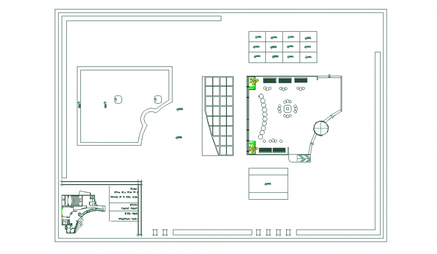 Building Ceiling detail with all level Detail
