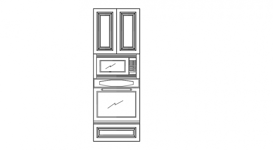 Built in microwave oven