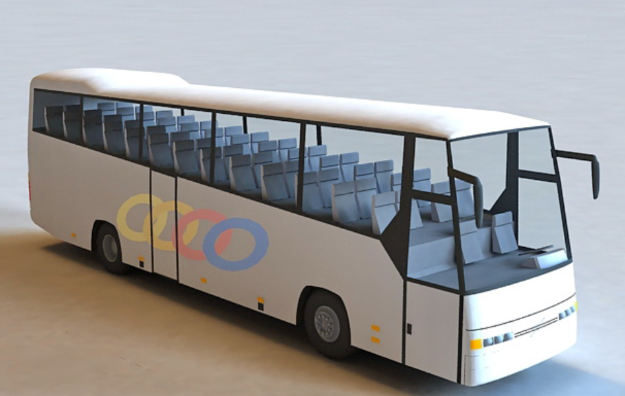 3d Bus Max File With Render Image Free Download