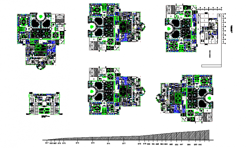 Business hub planning layout file