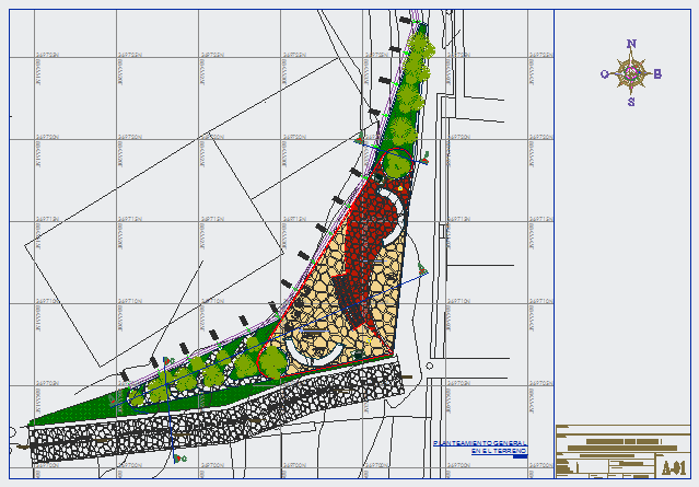 General Approach cutting and lifting design drawing