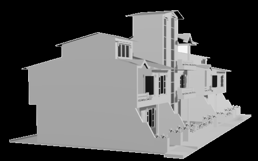 3D House AutoCAD DWG Drawing Design with Detailed Architecture