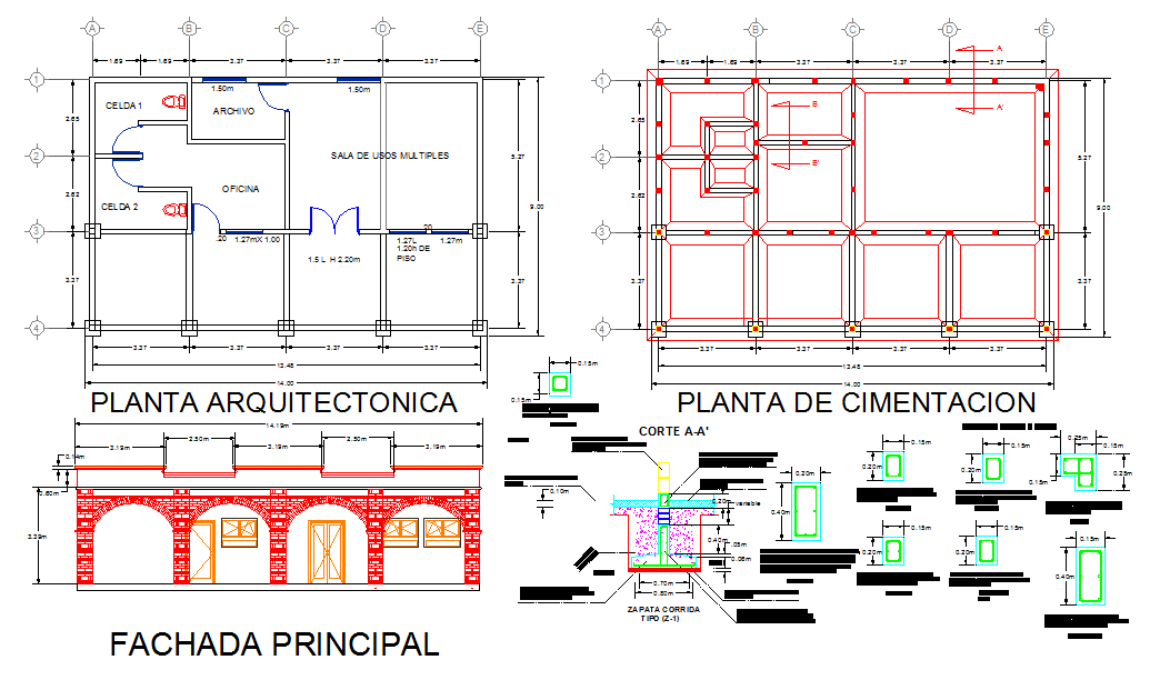 Foundation Detail For Office