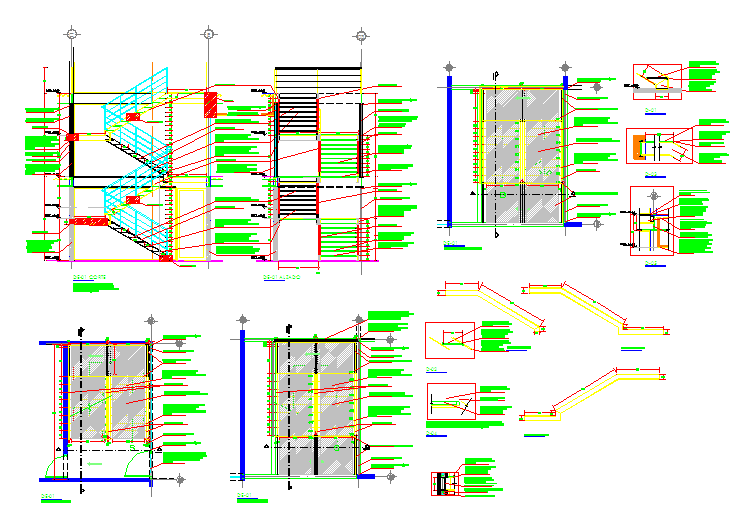 Detail Steel Staircase