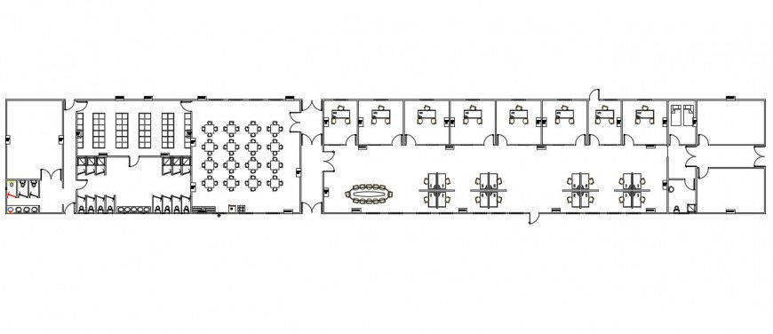 Cable routing layout plan autocad file
