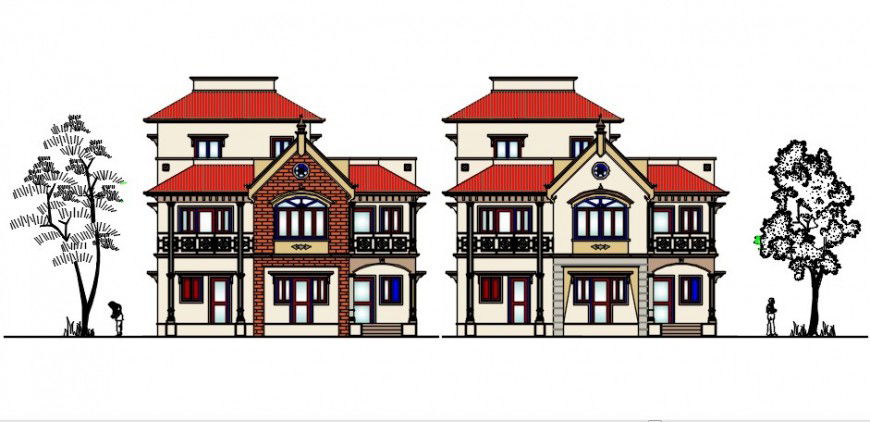 CAD blocks drawings detailing of housing apartment dwg autocad file