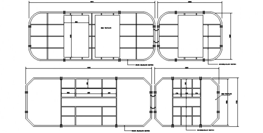 CAD design of gate design 2d view elevation dwg file