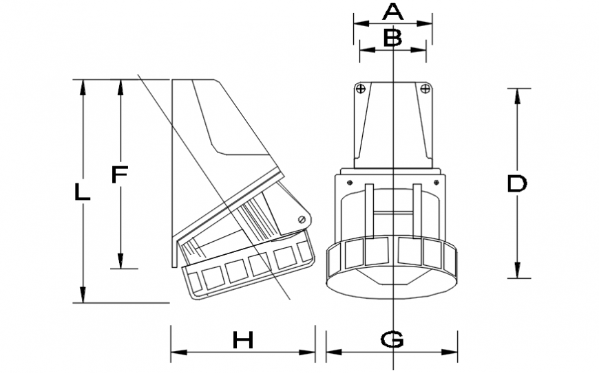 CAD Drawing details of mechanical blocks dwg autocad file