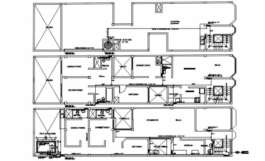 CAD Drawings 2d view layout floor plan of house autocad file