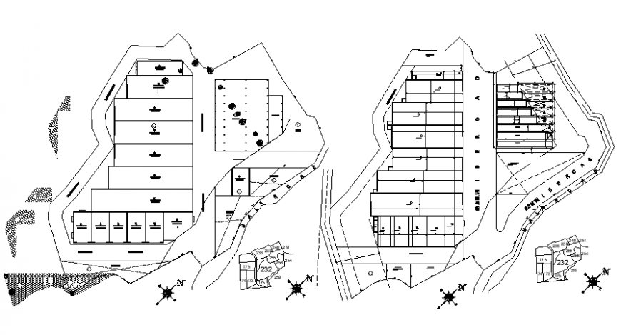 CAD drawings 2d view of an area detailing autocad file