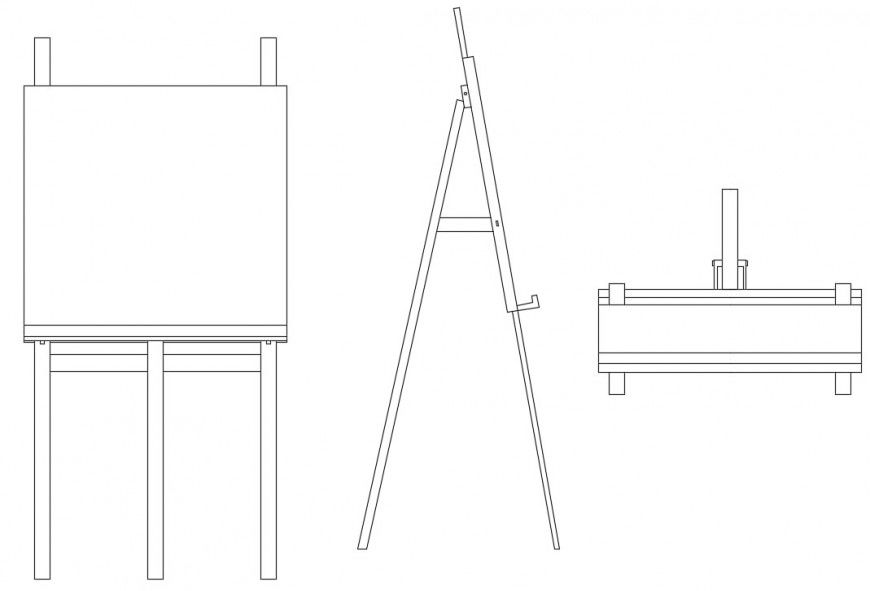 CAD drawings detail of drawing board dwg autocad file