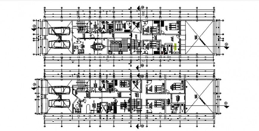 CAD drawings detail of house floor pan autocad software file