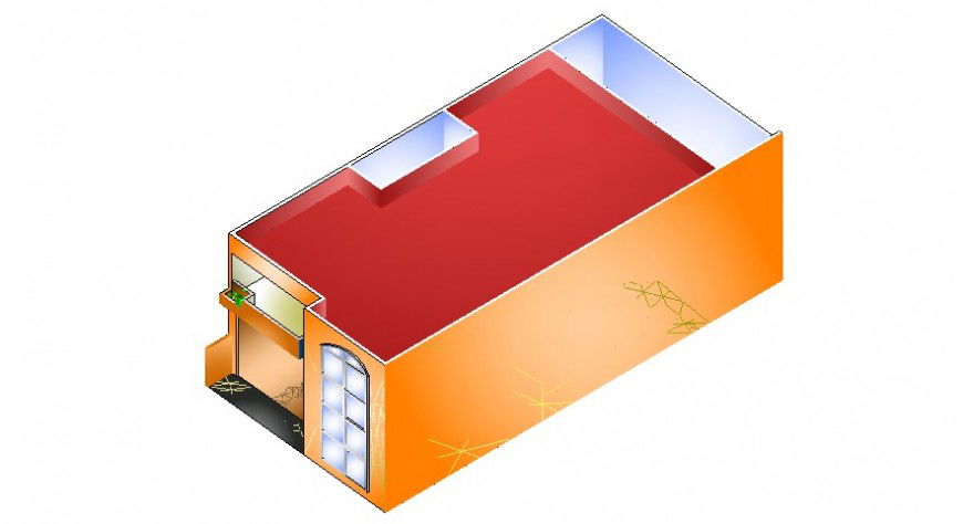 CAD drawings detail of residential house units 3d model dwg file