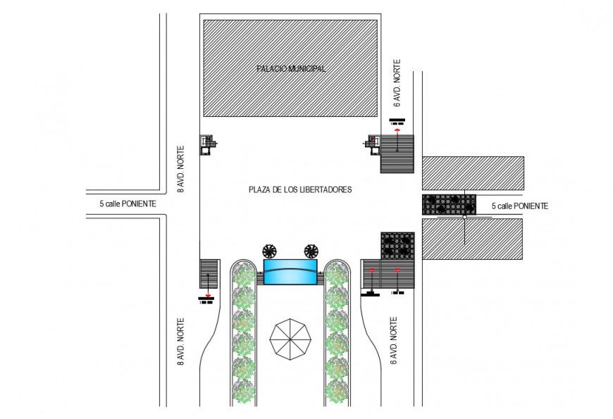 CAD drawings detailing of a prosed building area dwg file