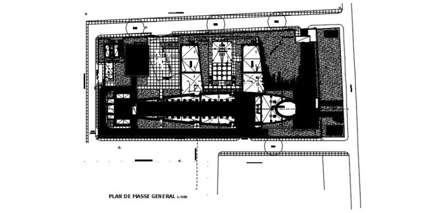 CAD drawings detailing of residential bungalow autocad file