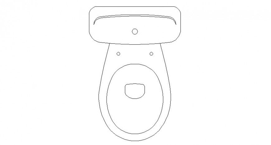 Cad drawings details of  top view closet   elevation