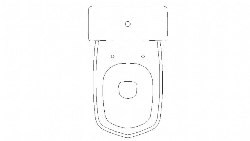 Cad drawings details of top view closet wide elevation