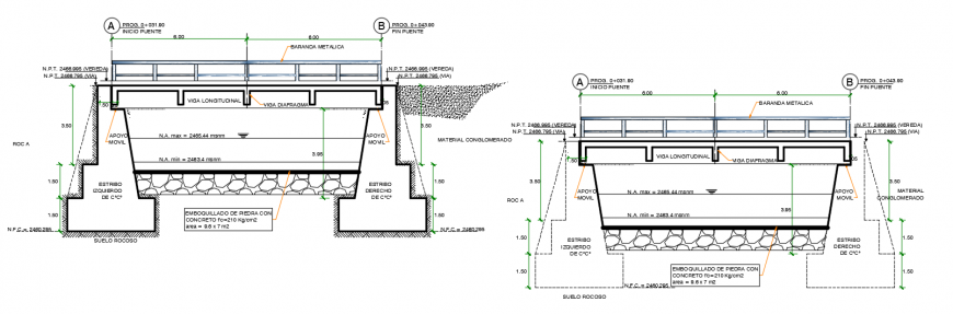Cad drawings details of a top view of table