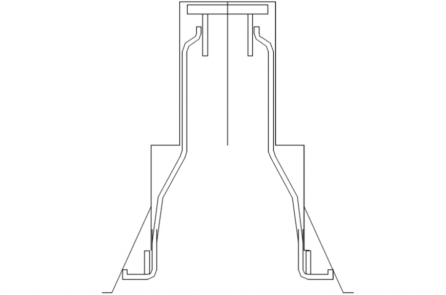 CAd drawings details of gym equipment bending
