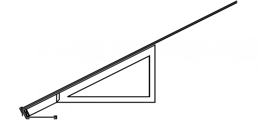 CAd drawings details of inclined plane curve