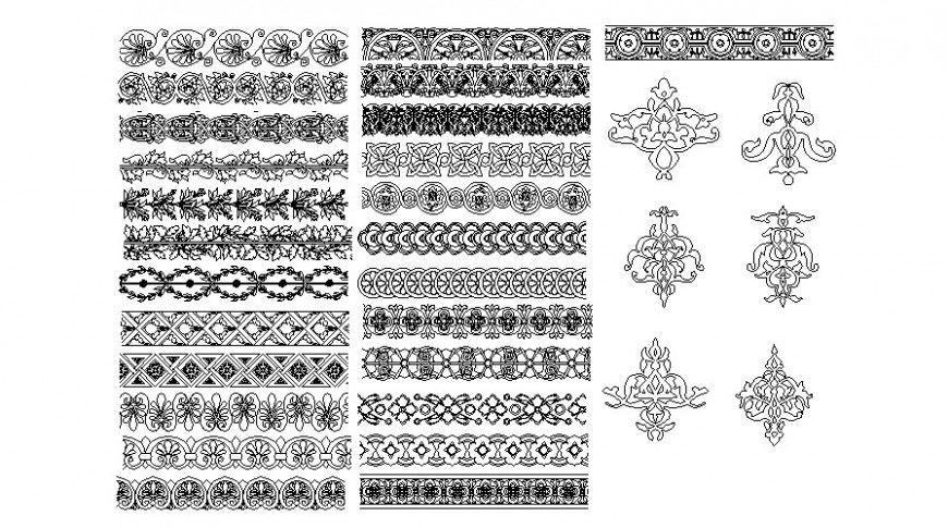 Cad drawings details of modify  design  detail