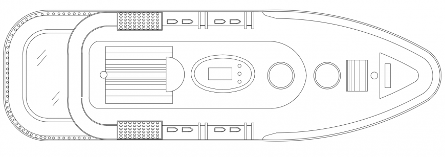 cad drawings details of ship cars  units